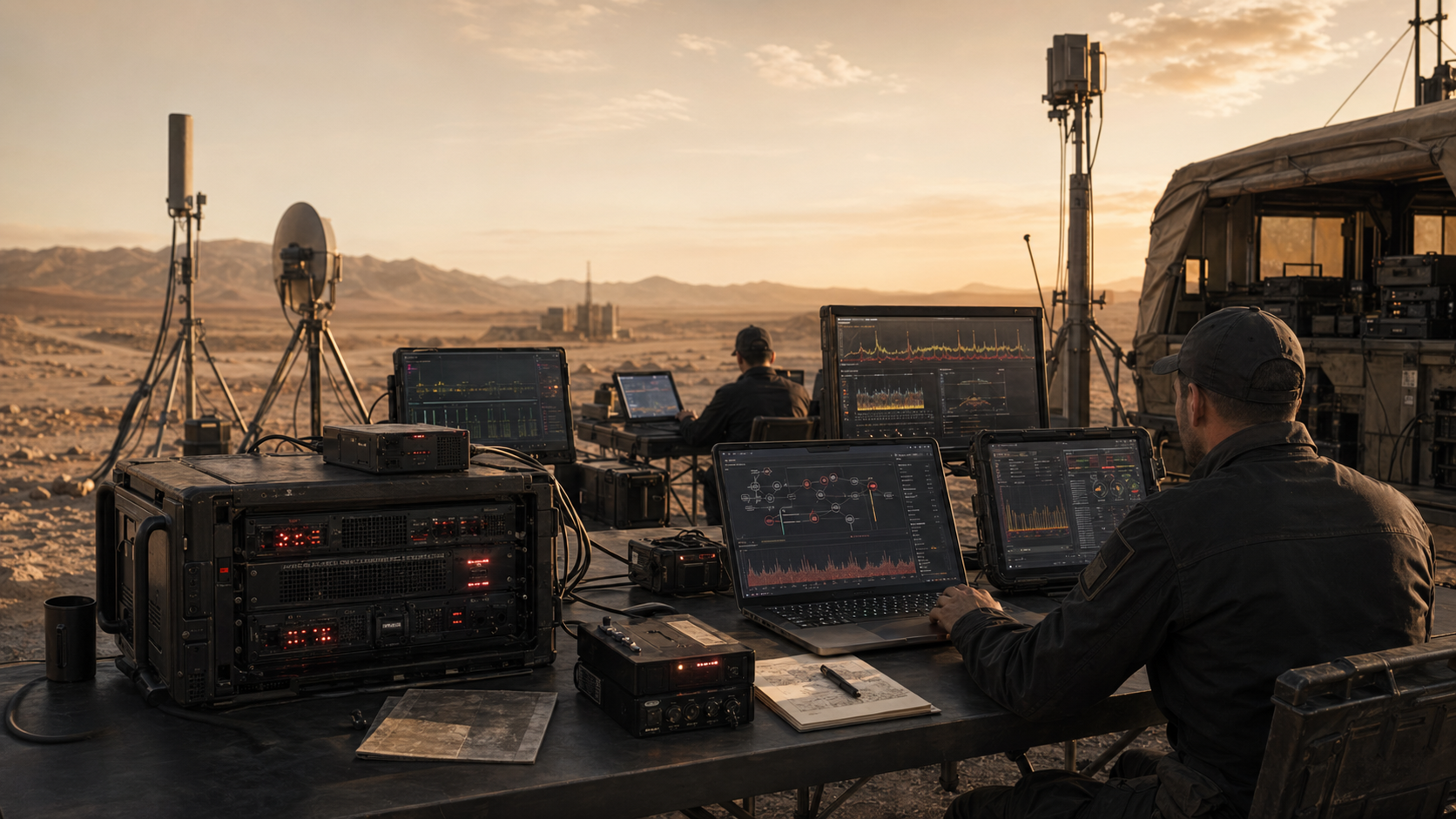 Field Quicksilver compression and RF analysis workstation