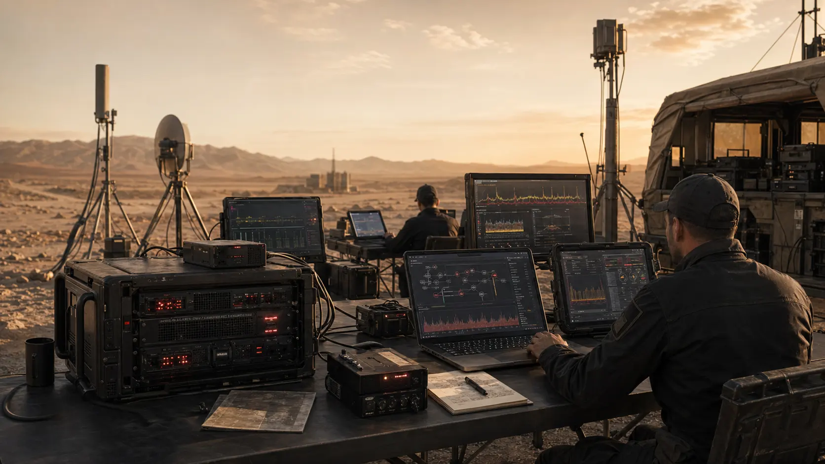Field Quicksilver compression and RF analysis workstation
